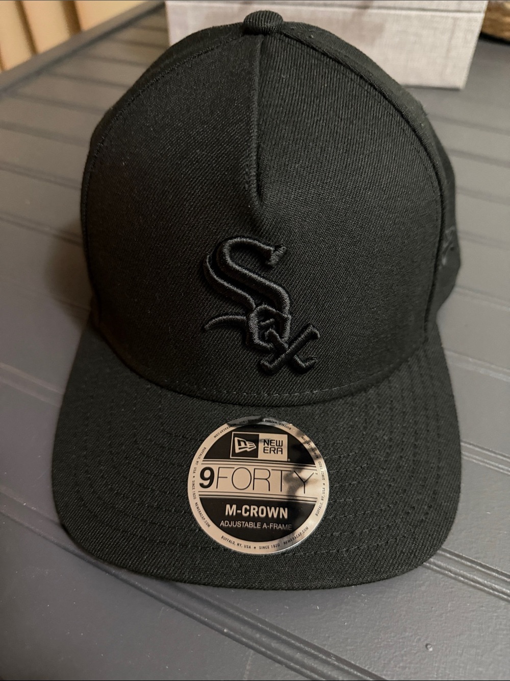 New Era Black Chicago White Sox 9FORTY Cap